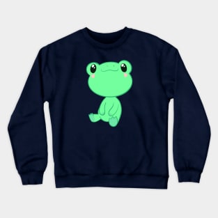 Silly Cute Frog Crewneck Sweatshirt